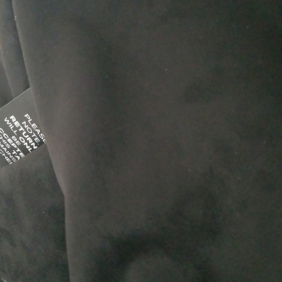 BCBG Black Faux Suede Pants - Picture 6 of 6